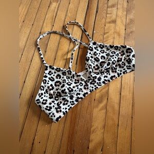 Leopard Print Bralette from Muses Only